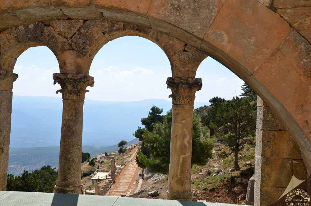 Alahan Manastırı'nın Göksu Vadisi Manzarası