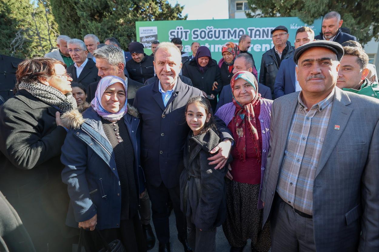 Başkan Seçer, ‘Süt Soğutma Tankı Dağıtım Töreni’ne Katıldı