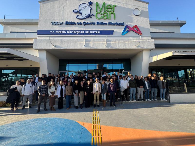 Büyükşehir Mercan Bilim Merkezi, Tarsus Üniversitesi Öğrencilerini Ağırladı