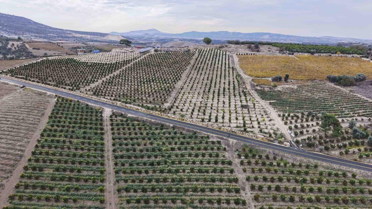 Büyükşehir Belediyesi, Esenli-Hebilli Bağlantı Yolunda Çalışmalarını Tamamladı