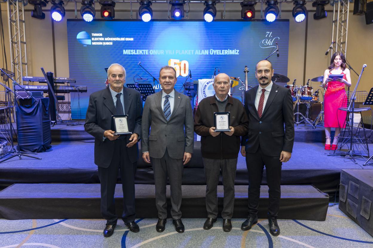 Başkan Seçer, Elektrik Mühendisleri Odası Mersin Şubesi’nin 71. Yıl Dönümü Gala Gecesi’ne Katıldı