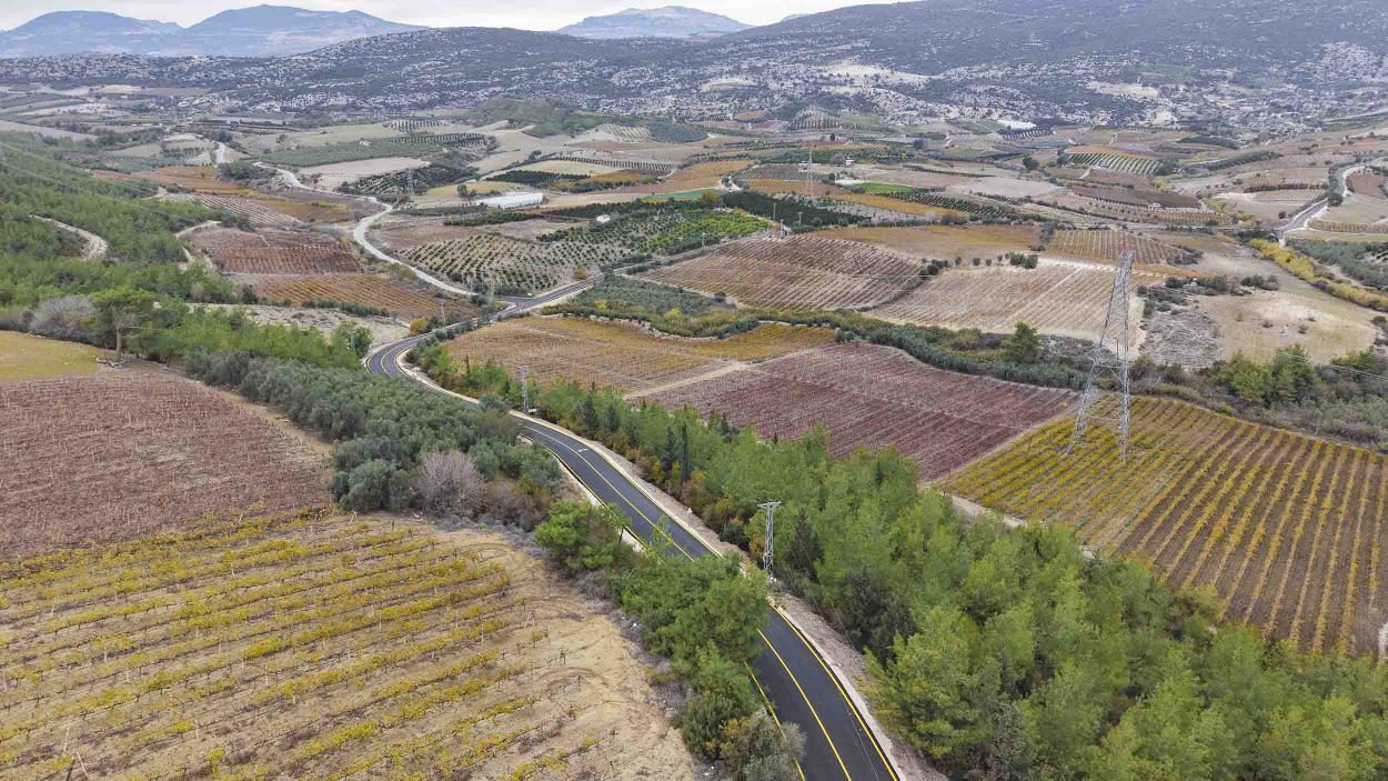 Büyükşehir Belediyesi, Esenli-Hebilli Bağlantı Yolunda Çalışmalarını Tamamladı