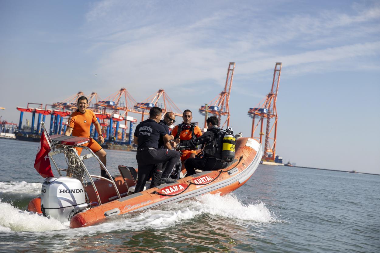 Mersin Büyükşehir Belediyesi Arama Kurtarma Ekipleri, Havada, Karada ve Denizde Her Daim Hazır