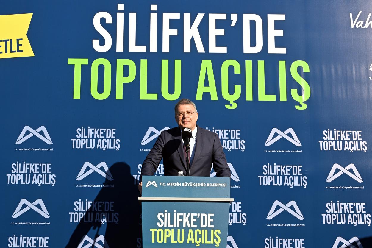 Mersin Büyükşehir’den Silifke’de Toplu Açılış