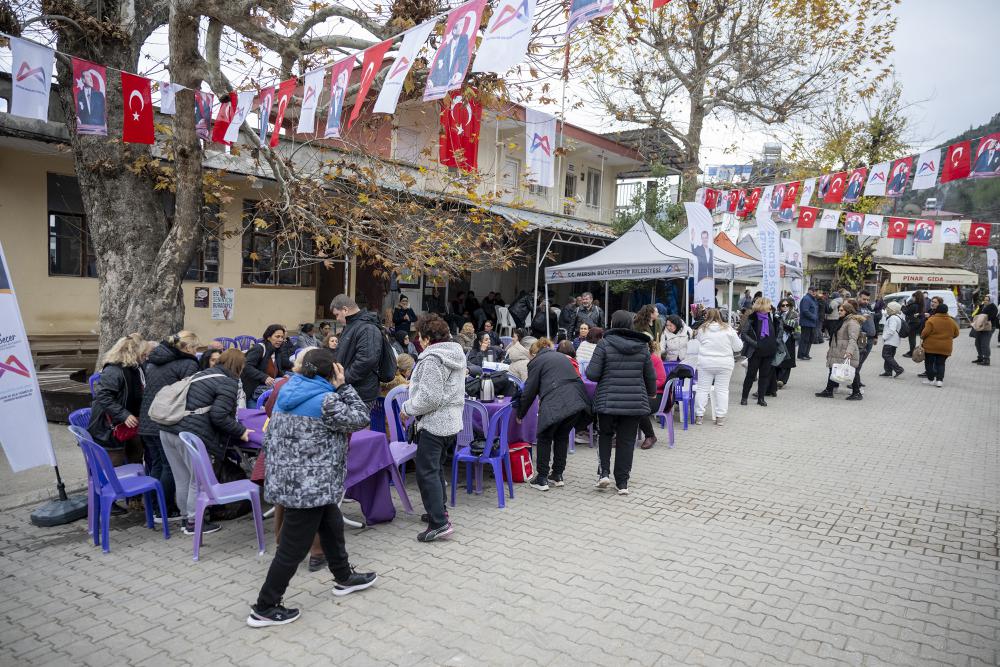 Büyükşehir’in “Kırsal Mahalle Buluşmaları” Çamlıyayla’nın Darıpınarı Mahallesi’nde Gerçekleşti