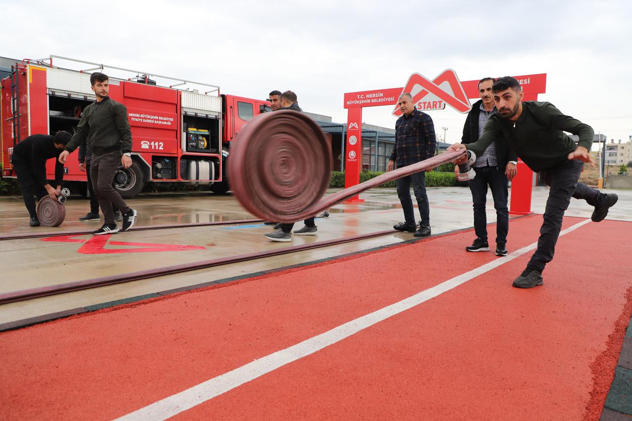 Büyükşehir Ata Eğitim Merkezi, İtfaiyecilerin Eğitim Üssü Olmaya Devam Ediyor