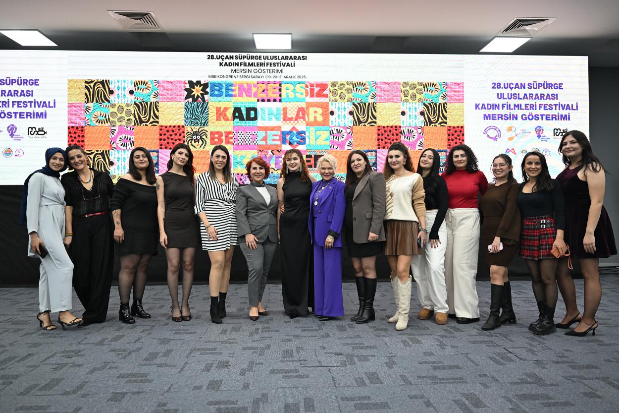 28. Uçan Süpürge Uluslararası Kadın Filmleri Festivali Büyükşehir’in Destekleriyle Mersin’de