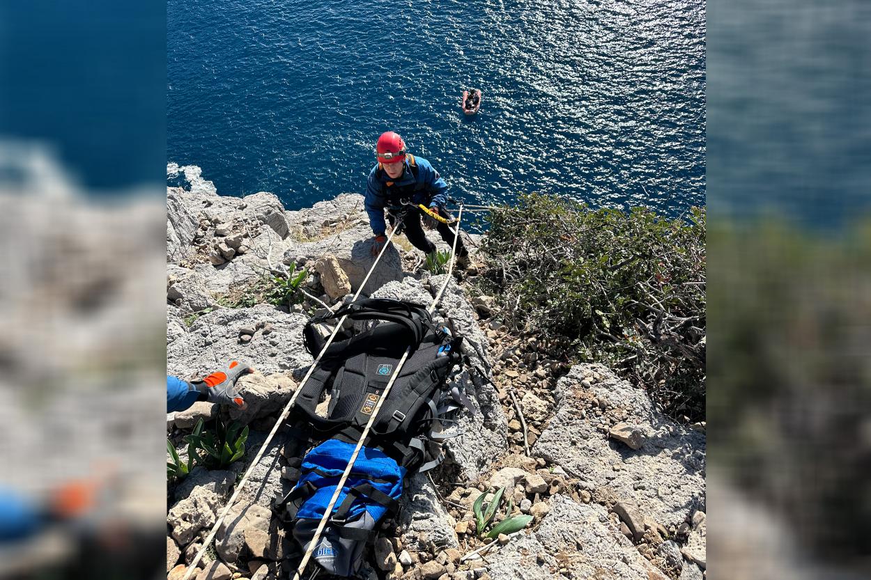 Mersin Büyükşehir İtfaiyesi’nden Nefes Kesen Operasyon