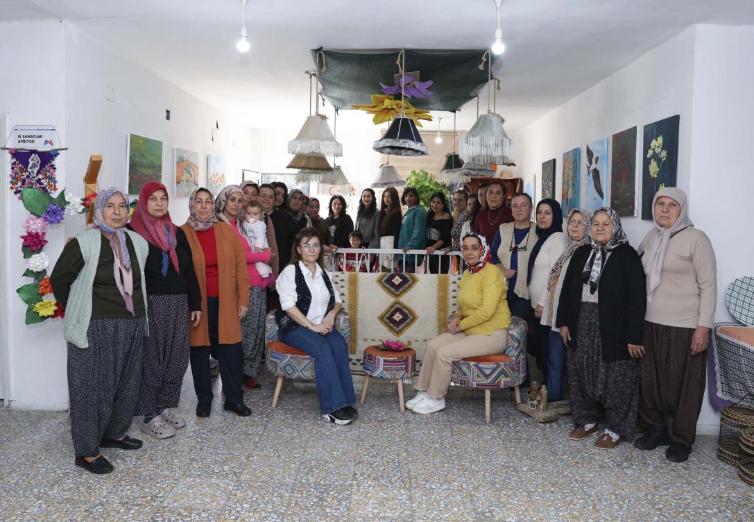 Büyükşehir Tömük’te Kadın Emeğine Değer Katıyor