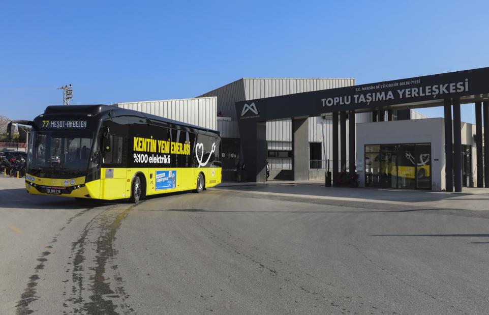 Büyükşehir’den 18 Elektrikli Otobüs İle Mersin Ulaşımına Çevreci Bir Dokunuş