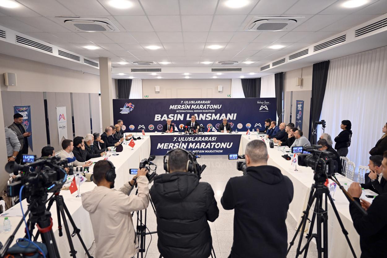 7. Uluslararası Mersin Maratonu’nun Basın Lansmanı Yapıldı