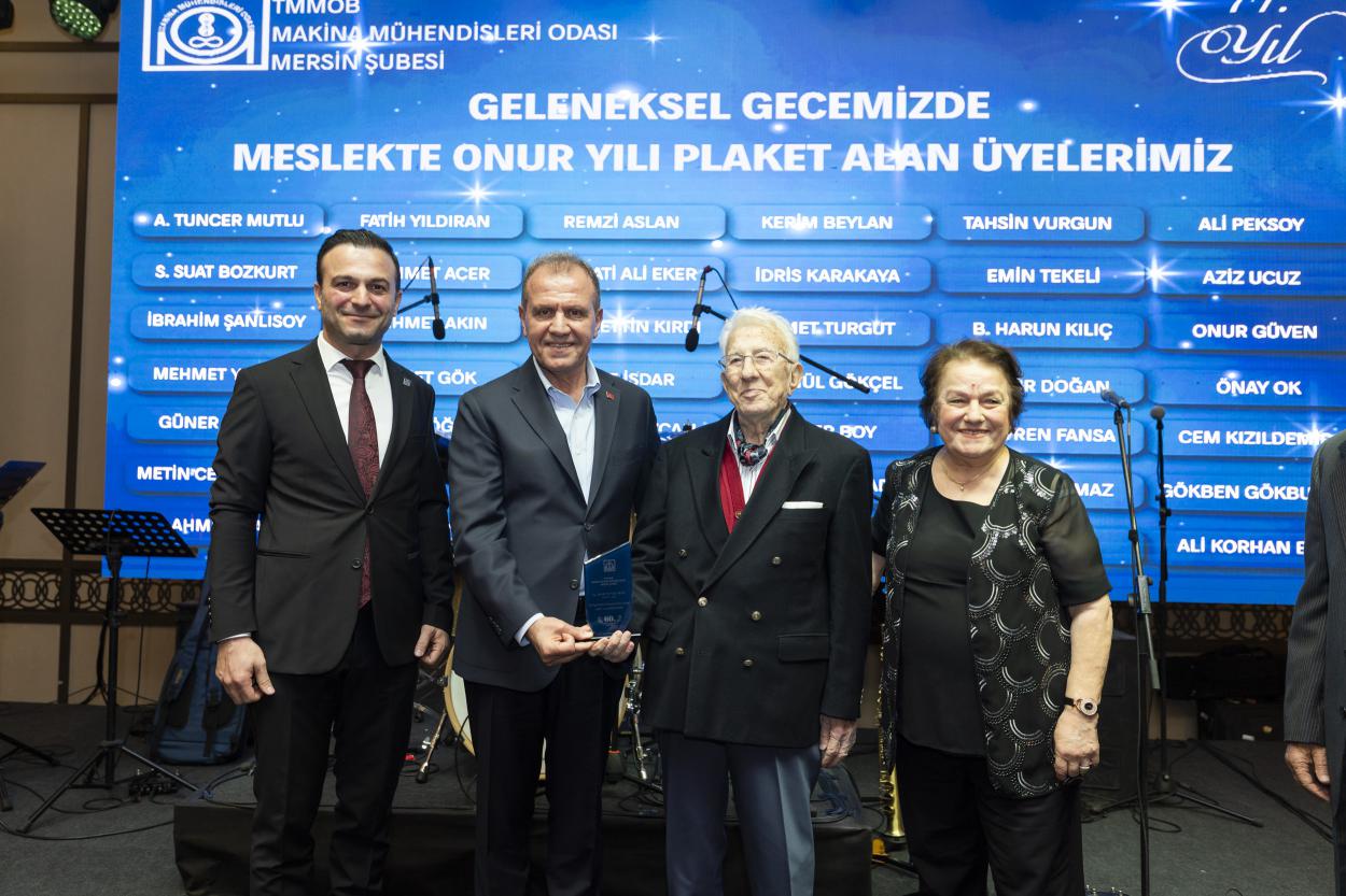 Başkan Seçer, TMMOB Makina Mühendisleri Odası Mersin Şubesi’nin 71. Yıl Kutlama Gecesine Katıldı