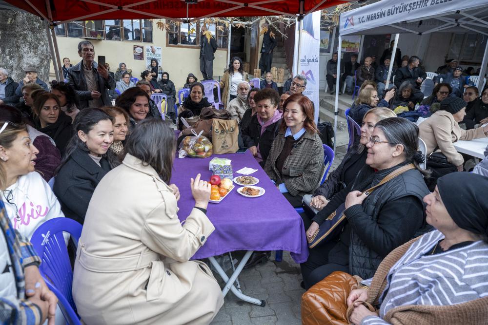 Büyükşehir’in “Kırsal Mahalle Buluşmaları” Çamlıyayla’nın Darıpınarı Mahallesi’nde Gerçekleşti