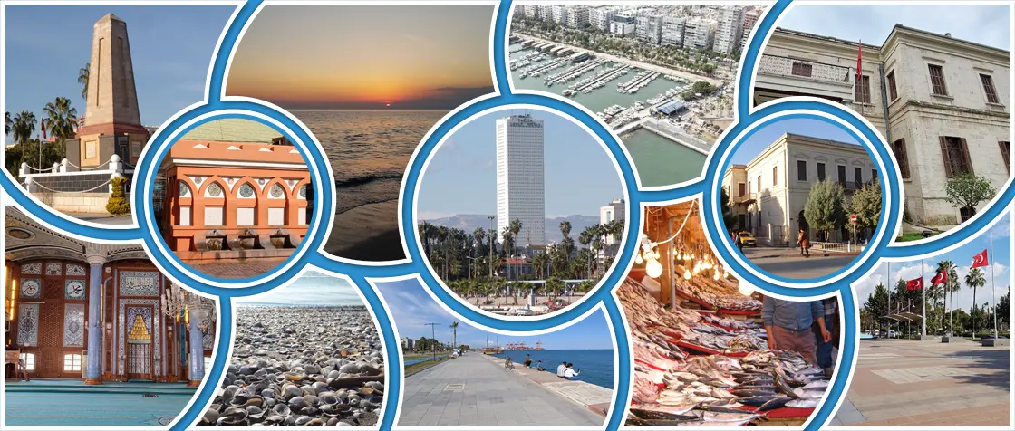 Akdeniz İlçesi Mersin Limanı ve Tarihi Sokaklar