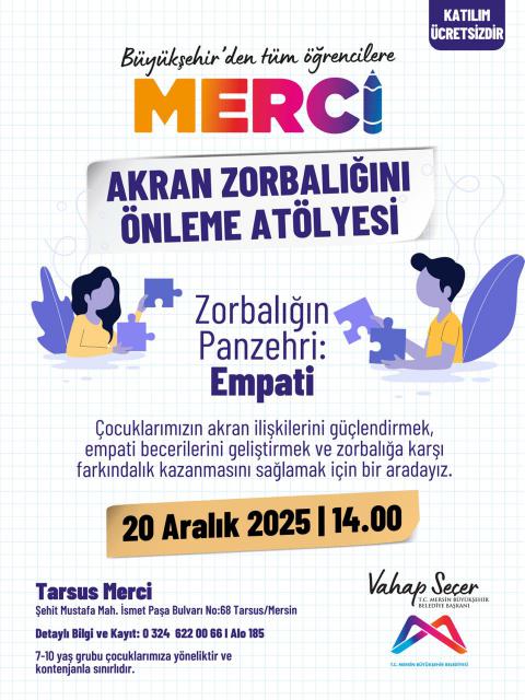 Akran Zorbalığı Önleme Atölyesi