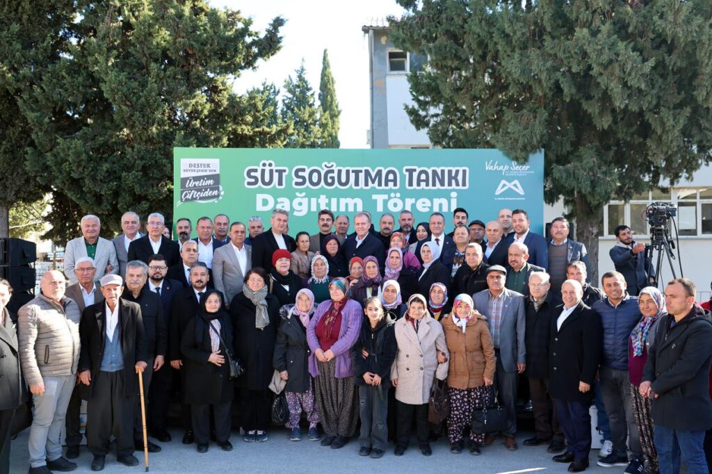 Başkan Seçer, ‘Süt Soğutma Tankı Dağıtım Töreni’ne Katıldı