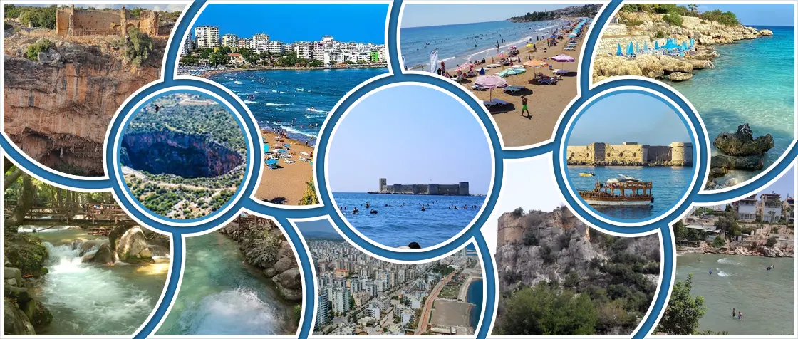 Erdemli Kızkalesi ve Limon Bahçeleri