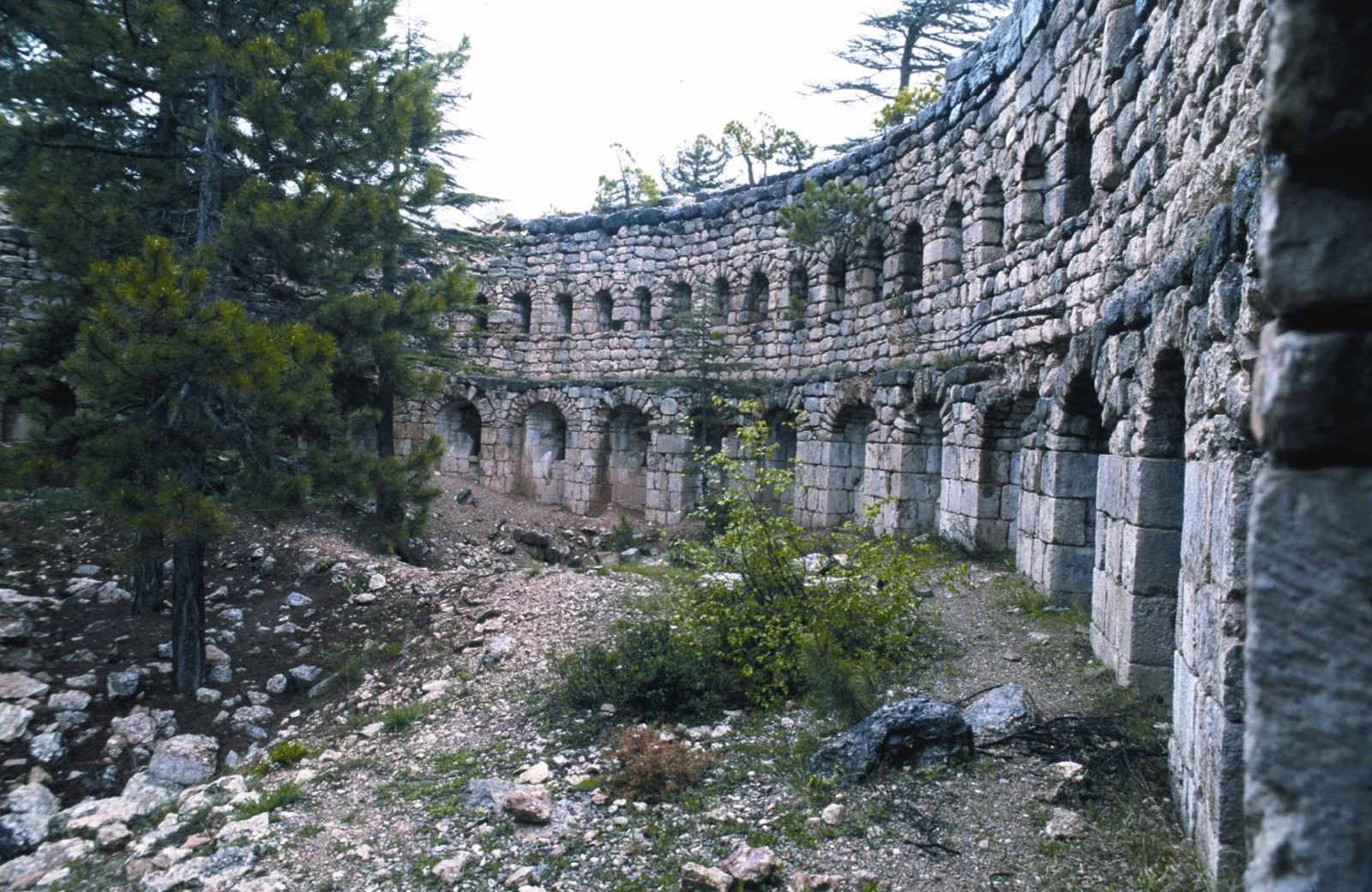 İbrahim Paşa Tabyaları'ndan Kızıl Tabya'nın genel görünümü