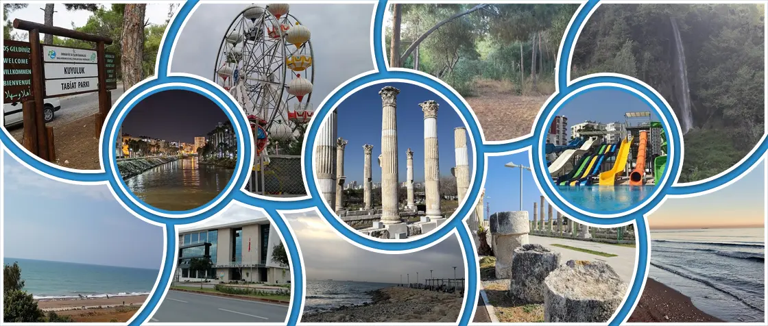 Mezitli Soli Pompeiopolis Antik Kenti Sütunları