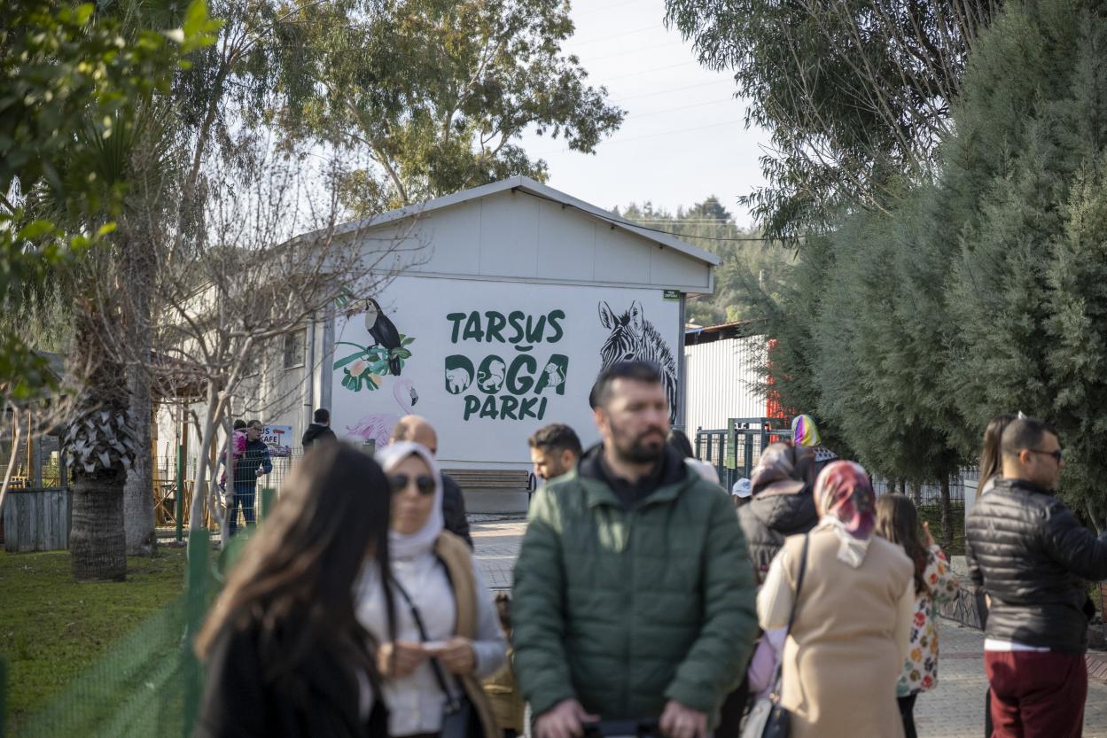 Tarsus Doğa Parkı Yarıyıl Tatilinde Ziyaretçi Akınına Uğradı