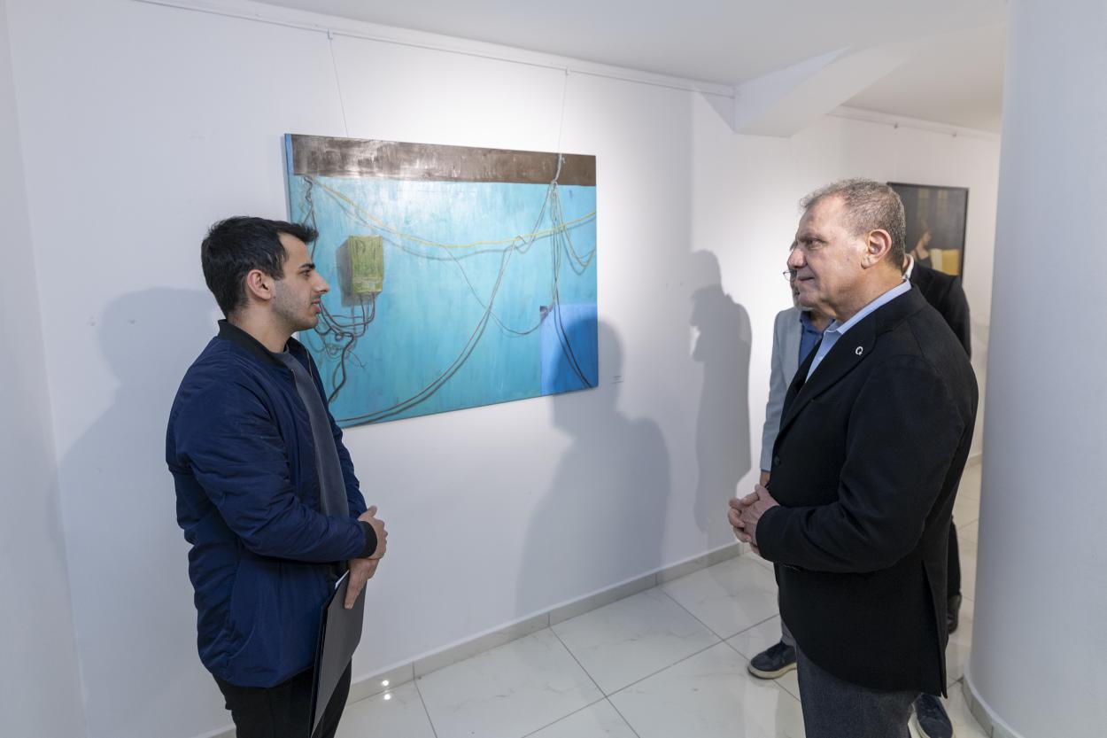 Başkan Seçer, ‘Türkiye Cumhuriyeti’nin 102. Yılı Resim Yarışması Sergisi’nin Açılışına Katıldı