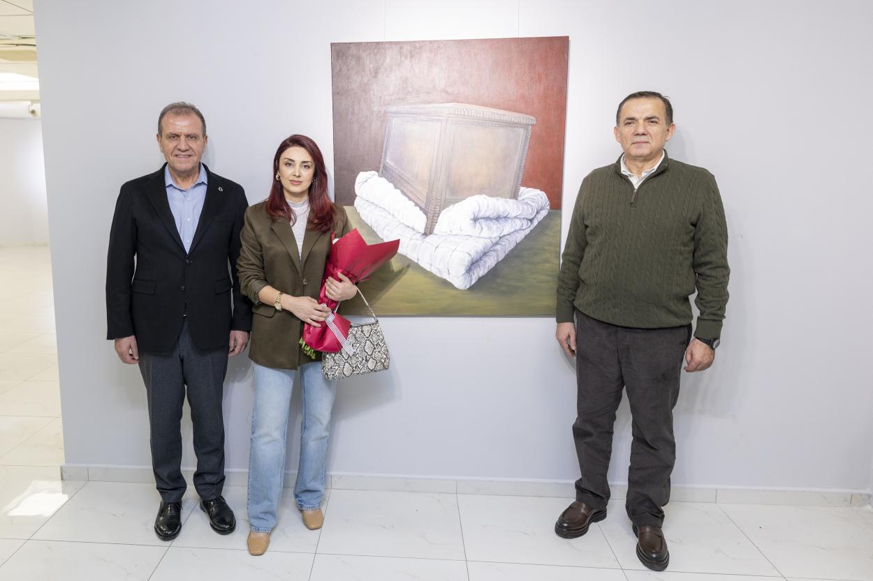 Başkan Seçer, ‘Türkiye Cumhuriyeti’nin 102. Yılı Resim Yarışması Sergisi’nin Açılışına Katıldı