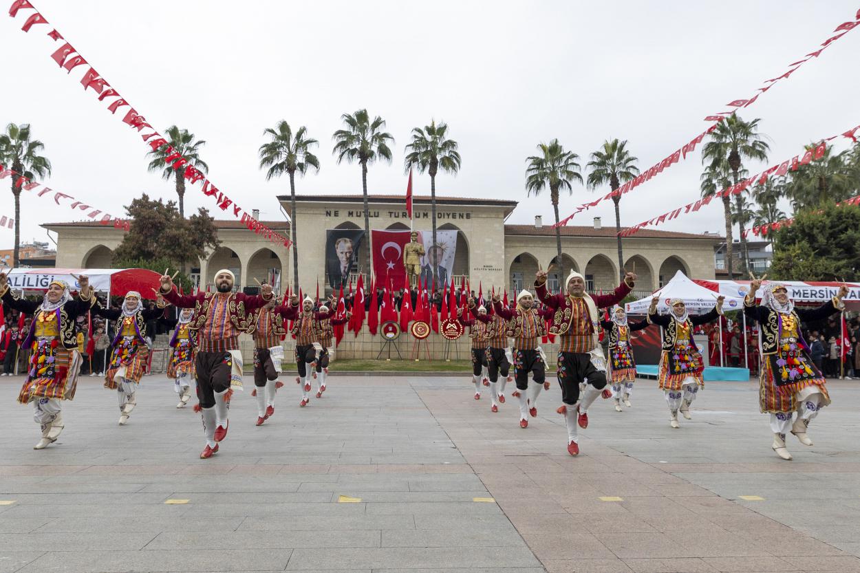 Mersin’in Düşman İşgalinden Kurtuluşunun 104. Yıl Dönümü Kentte Coşkuyla Kutlandı