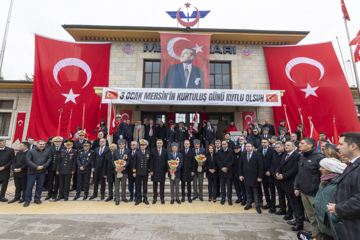 Mersin’in Düşman İşgalinden Kurtuluşunun 104. Yıl Dönümü Kentte Coşkuyla Kutlandı