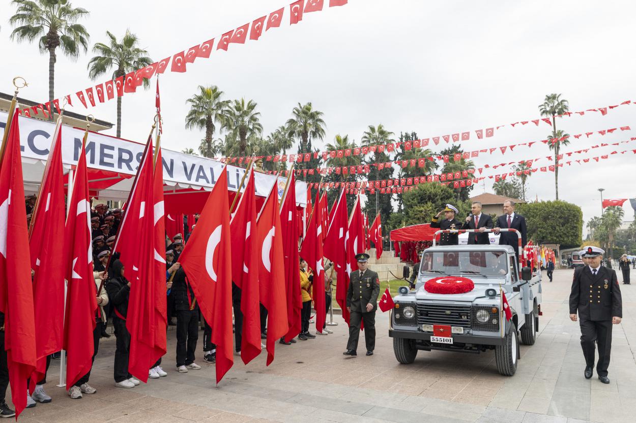 Mersin’in Düşman İşgalinden Kurtuluşunun 104. Yıl Dönümü Kentte Coşkuyla Kutlandı