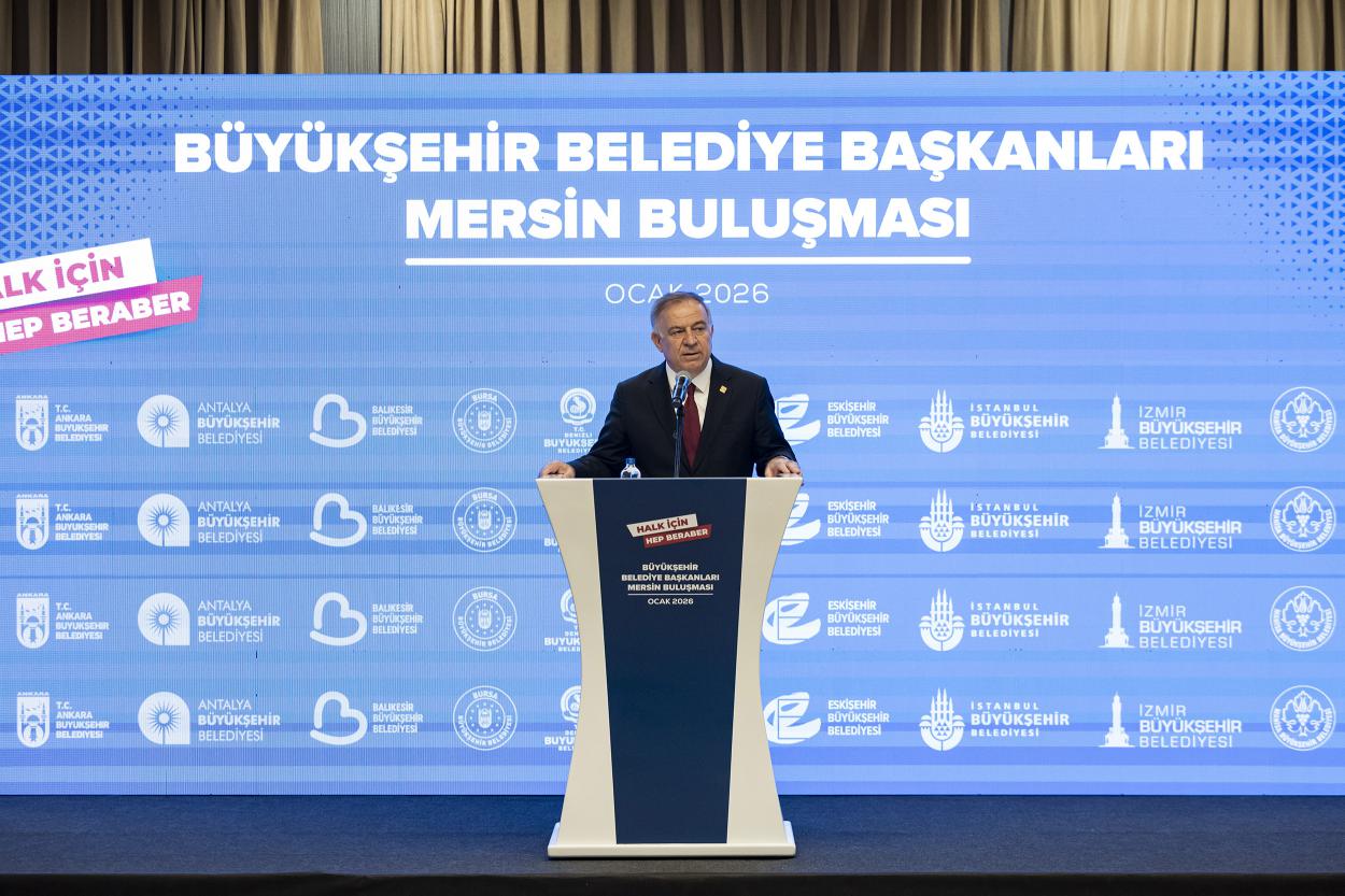 ‘CHP’li Büyükşehir Belediye Başkanları’ Halk İçin Hep Beraber Mersin’de Buluştu