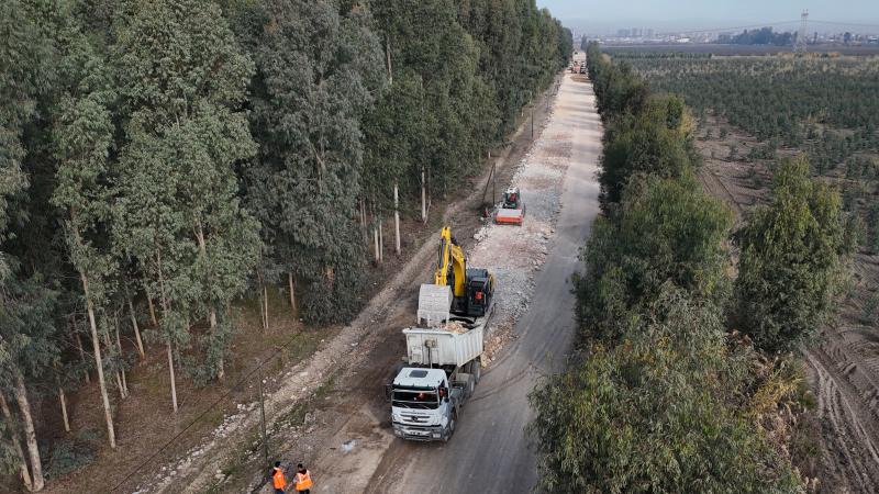 Mersin Büyükşehir Karabucak Caddesi’ni Yenilereyerek Güvenli Ulaşımı Sağladı