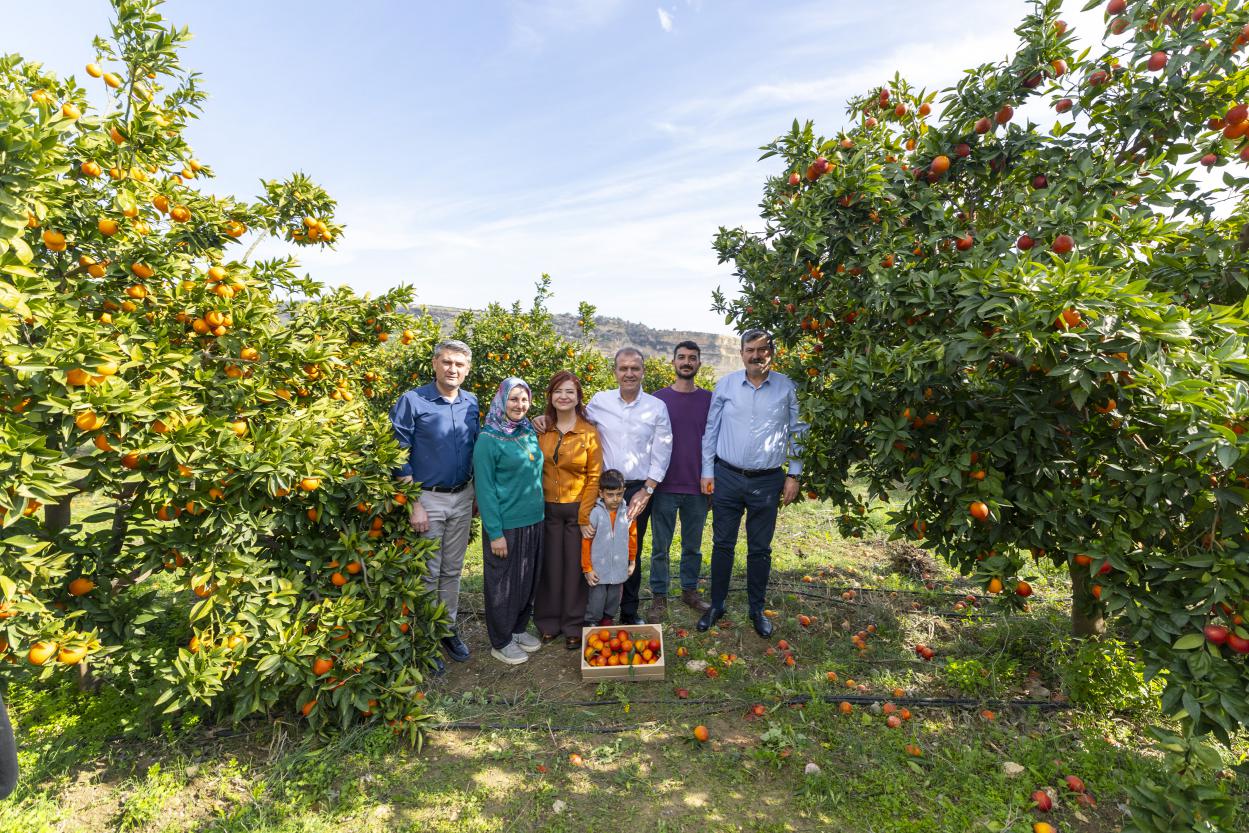 Başkan Seçer ve Meral Seçer ‘Hamzabeyli Köyümüz Atölye Projesi’nin Açılışına Katıldı