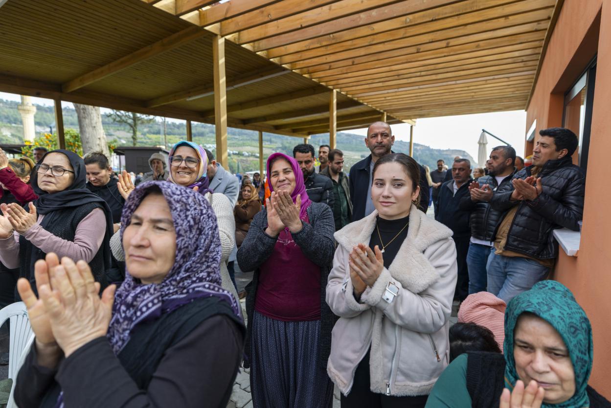 Başkan Seçer ve Meral Seçer ‘Hamzabeyli Köyümüz Atölye Projesi’nin Açılışına Katıldı