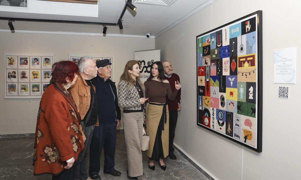 ‘Sinemanın İlham Veren Anıları’ Sergisi Sanatseverlerle Buluştu