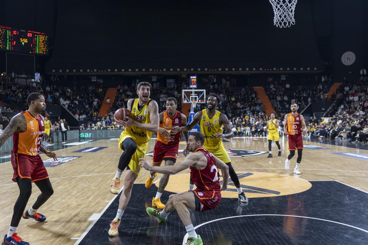 MSK, Galatasaray'ı 114-76 Mağlup Etti
