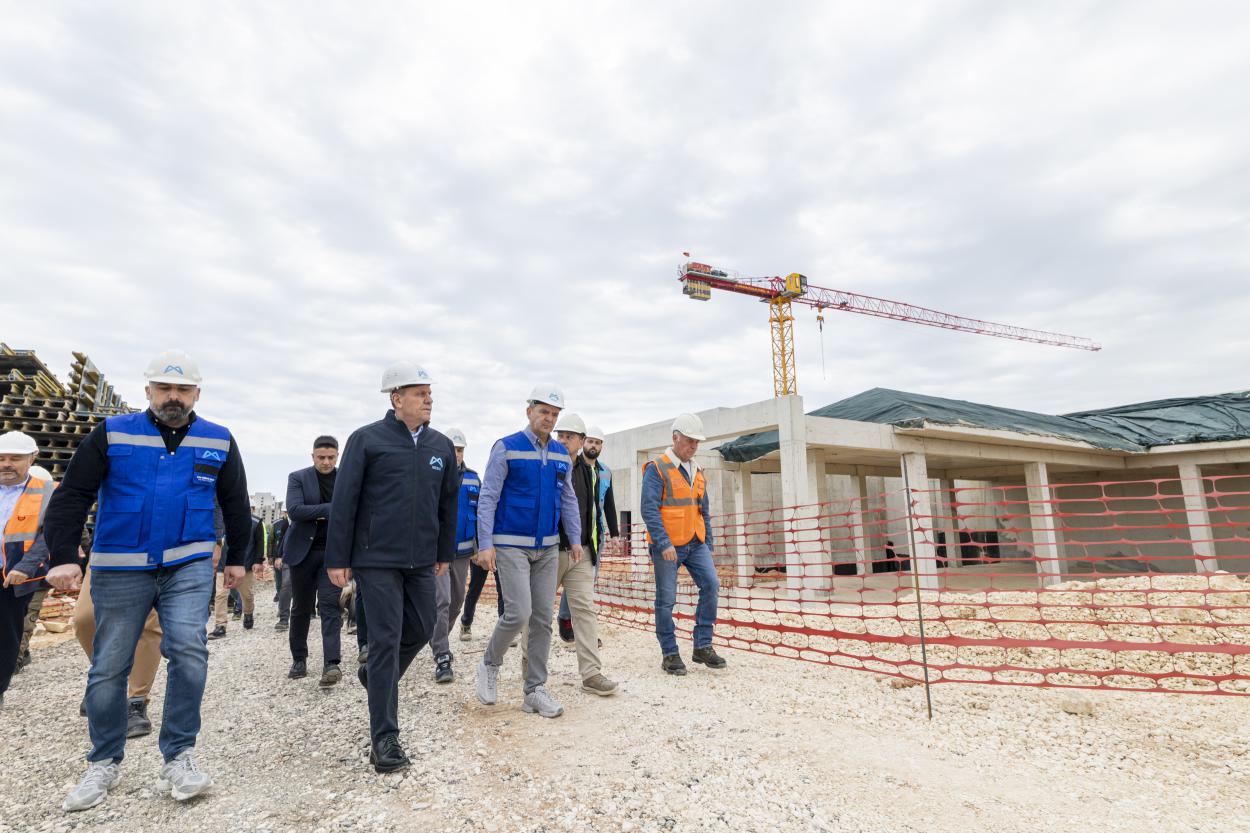 Başkan Seçer, Mezitli İçmesuyu Şebeke Projesi Çalışmalarını İnceledi