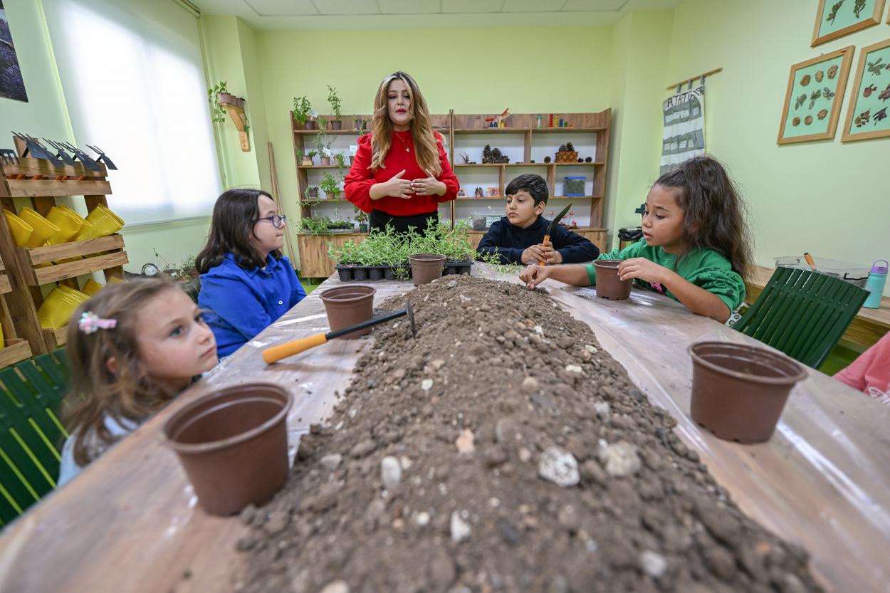 Büyükşehir’den Çocuklara Doğayla İç İçe Atölye