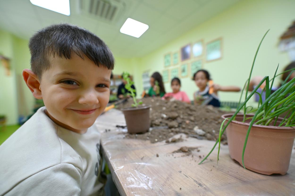 Büyükşehir’den Çocuklara Doğayla İç İçe Atölye
