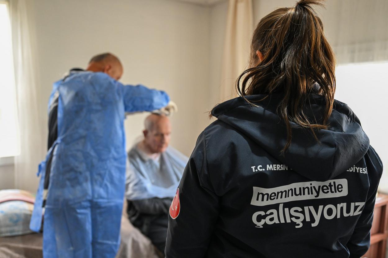 Mersin Büyükşehir’in Hizmetleri Engel Tanımıyor