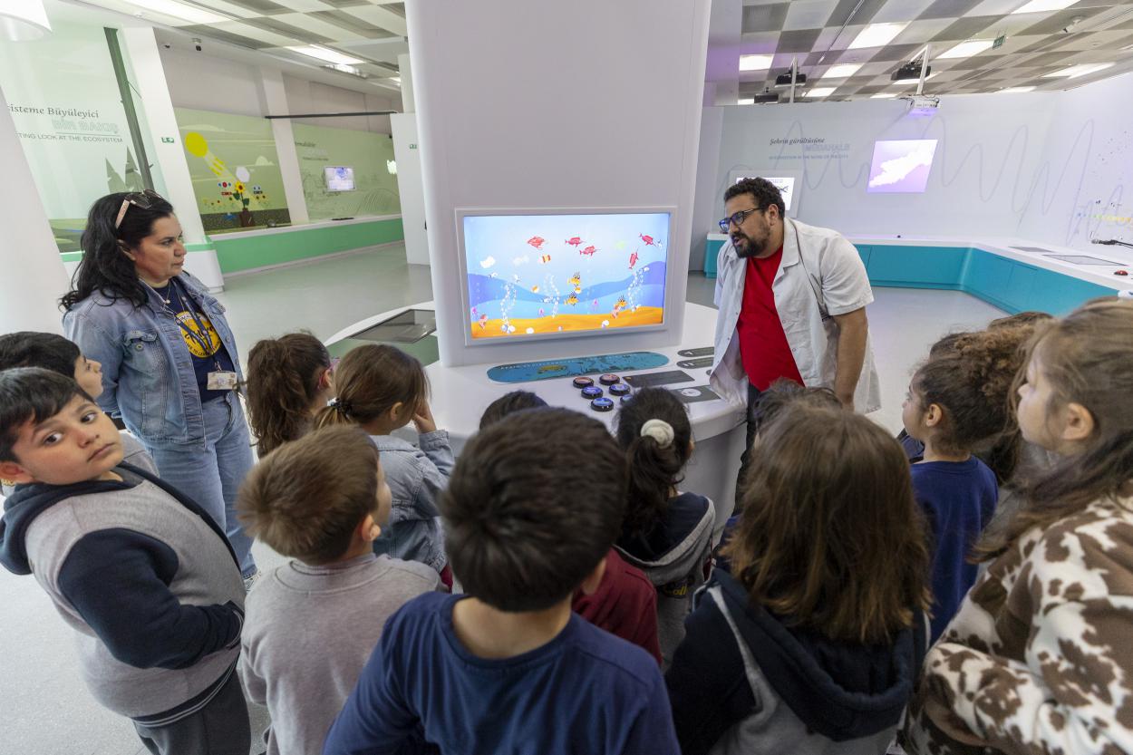 Mersin Büyükşehir Mercan 100. Yıl İklim ve Çevre Bilim Merkezi 200 Bin Ziyaretçi Sayısına Ulaştı