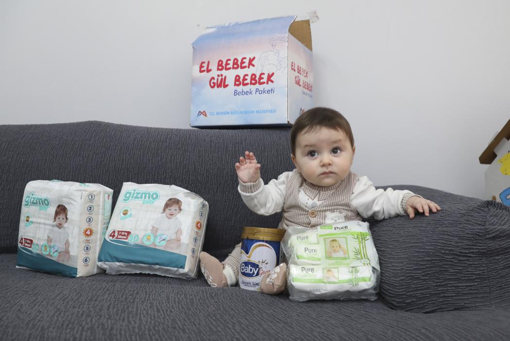Bebeklerin Temel İhtiyaçları Mersin Büyükşehir Belediyesi’nden
