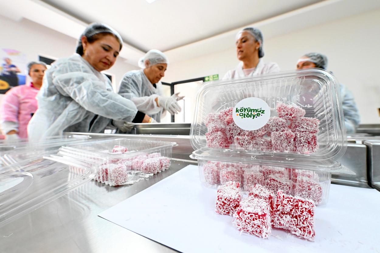 Hamzabeyli Köyümüz Atölye’de, Mersin Kan Portakalı İle Lokum Buluşturuldu