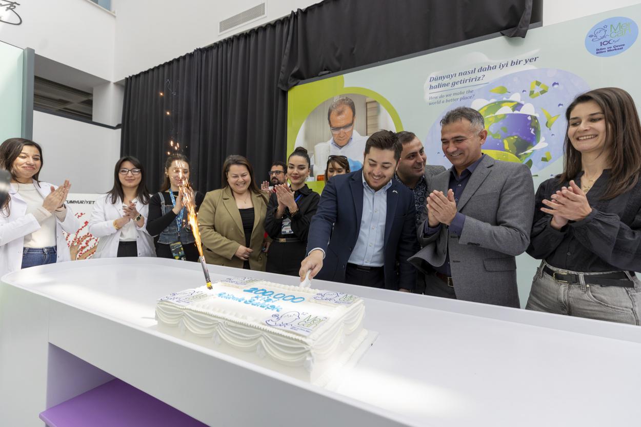 Mersin Büyükşehir Mercan 100. Yıl İklim ve Çevre Bilim Merkezi 200 Bin Ziyaretçi Sayısına Ulaştı