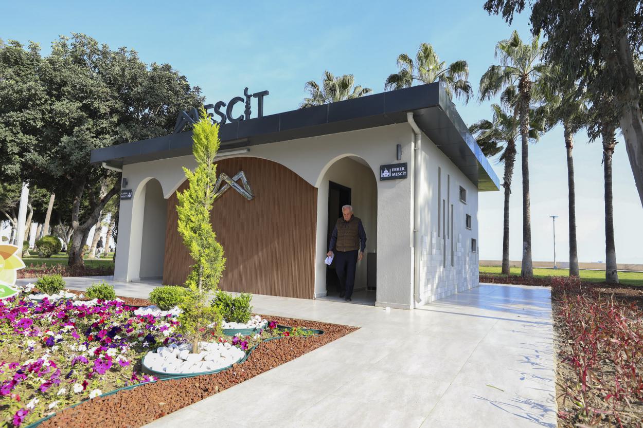 Mersin Büyükşehir Belediyesi Kültür Park’a Mescit Kazandırdı