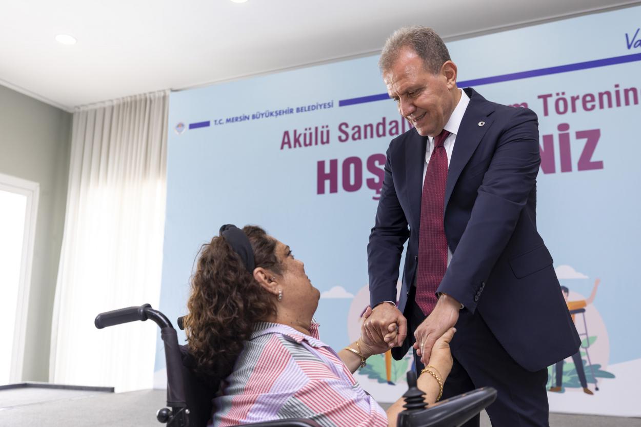 Mersin Büyükşehir’in Hizmetleri Engel Tanımıyor