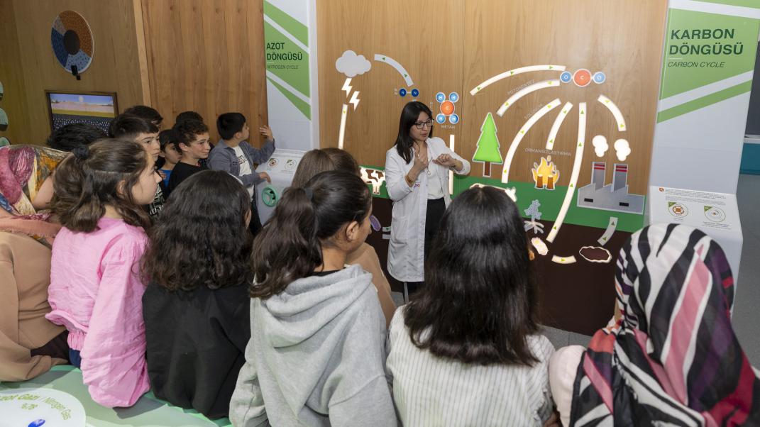 Mersin Büyükşehir Mercan 100. Yıl İklim ve Çevre Bilim Merkezi 200 Bin Ziyaretçi Sayısına Ulaştı