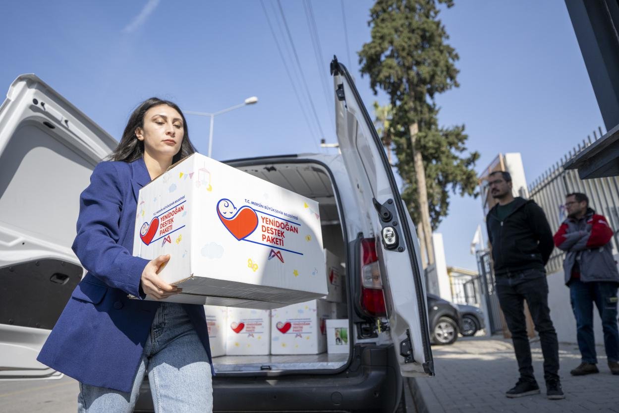 Bebeklerin Temel İhtiyaçları Mersin Büyükşehir Belediyesi’nden