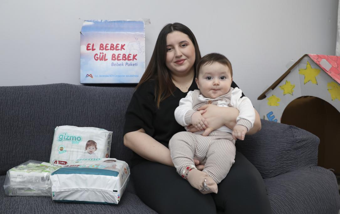 Bebeklerin Temel İhtiyaçları Mersin Büyükşehir Belediyesi’nden