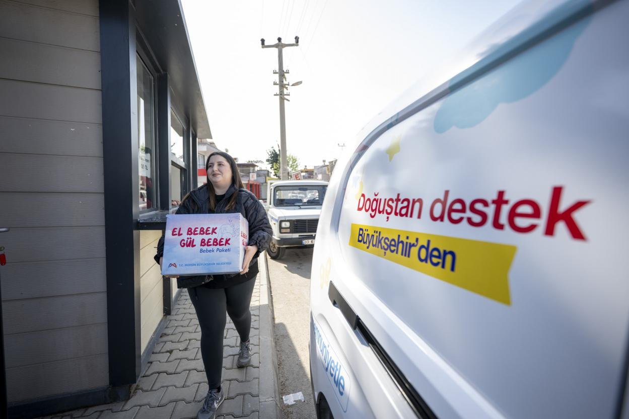 Bebeklerin Temel İhtiyaçları Mersin Büyükşehir Belediyesi’nden