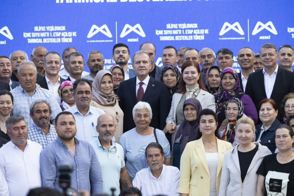 Başkan Seçer ve Meral Seçer, ‘Silifke Yeşilovacık İçme Suyu 1. Etap Açılışı ve Tarımsal Destekler Töreni’ne Katıldı